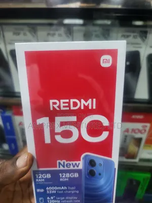 New Xiaomi Redmi 15C 4G 128 GB Blue