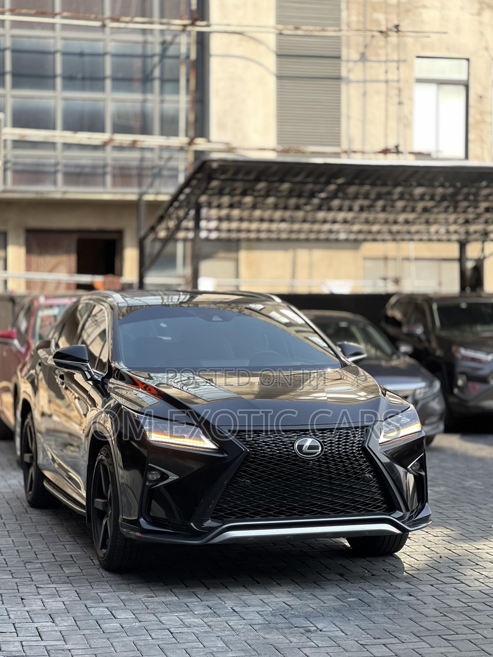 Lexus RX 350 F Sport AWD 2016 Black