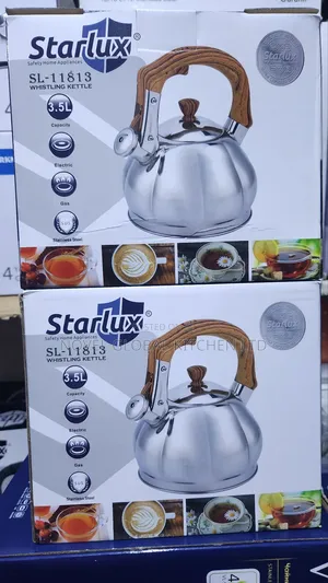 Stainless 3.5l Starlux Whistling Kettle