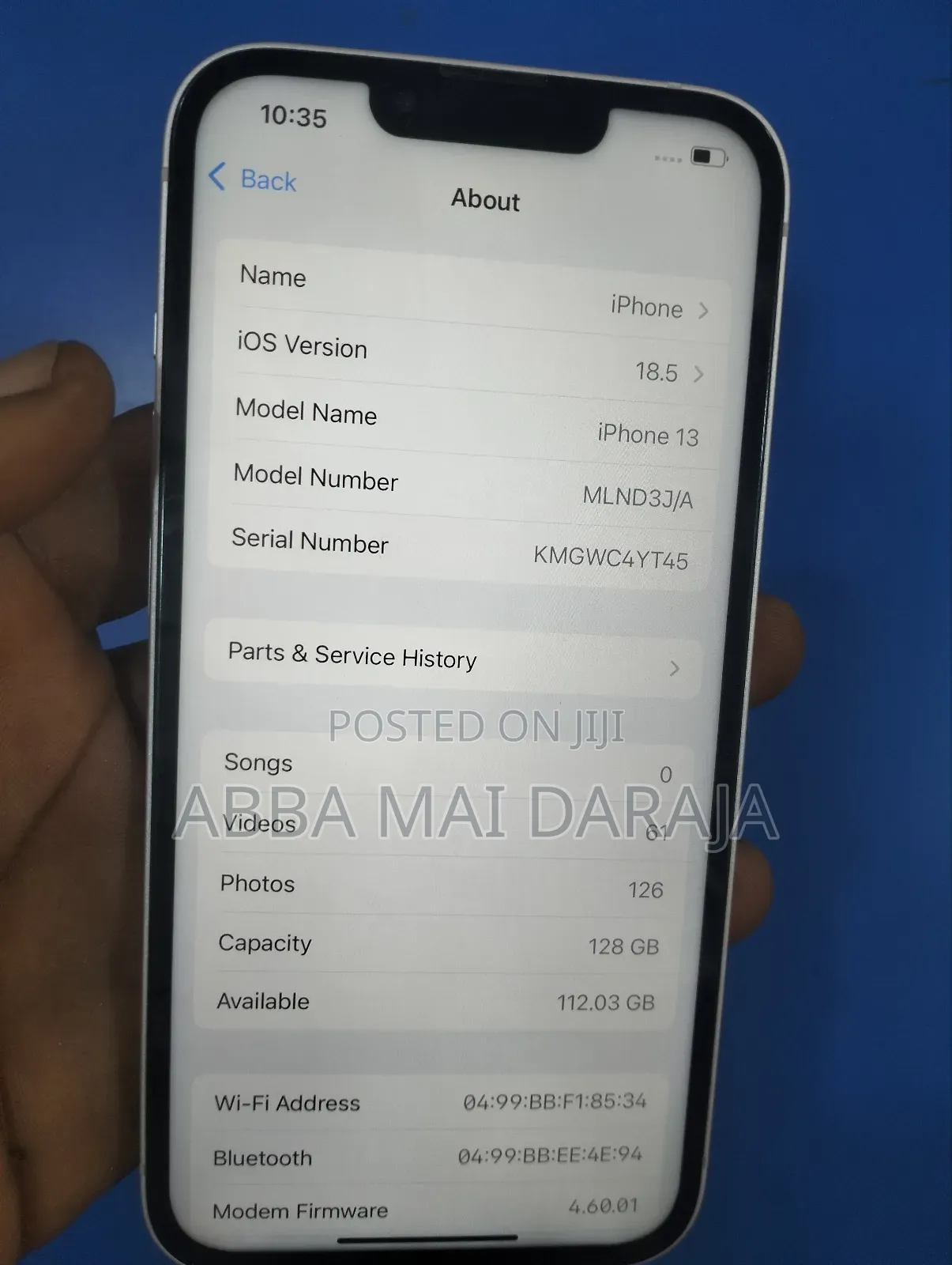 Apple iPhone 13 128 GB White