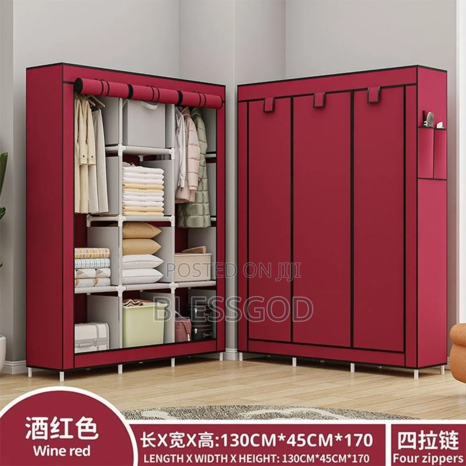 3 Partition Quality Wardrobe