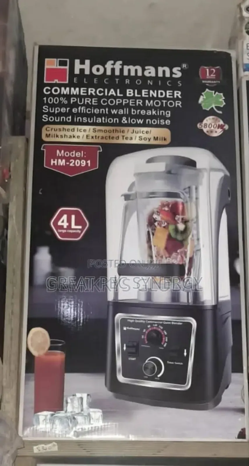 Hoffman's Commercial Blender