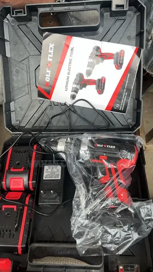 Wolf Flex Lithium Cordless Electric Drill – Rechargeable Power Tool