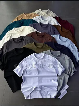Plain Round Neck T-Shirts