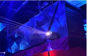 P5 Must Led 3d Pyramid Dj Booth Screen - Magnetic Display