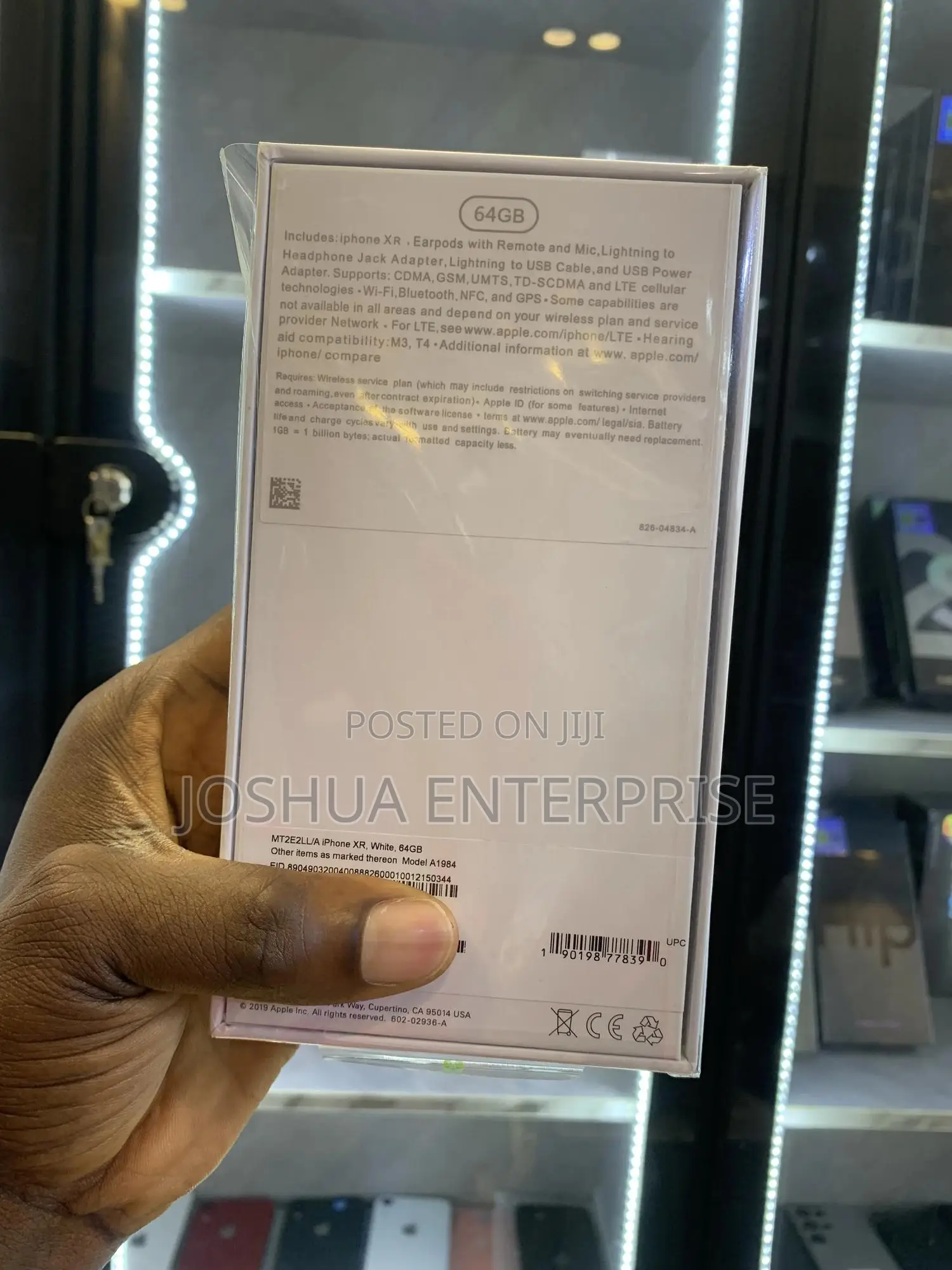 New Apple iPhone XR 64 GB White