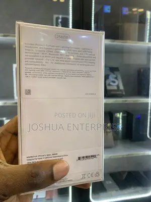 New Apple iPhone X 256 GB Silver