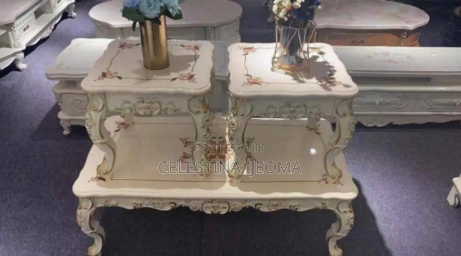 Centre Table and Side Stool