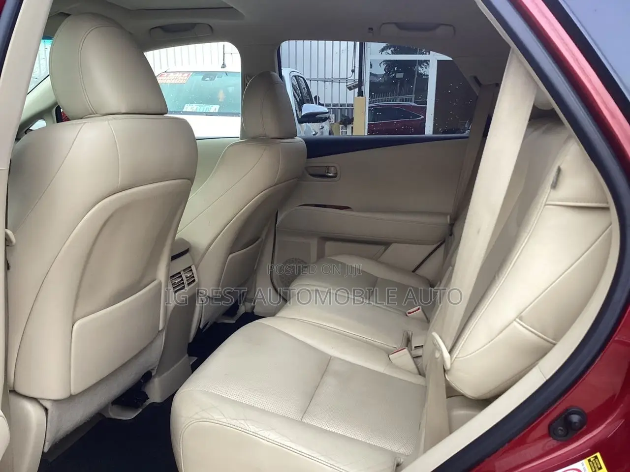 Lexus RX 350 2010 Red