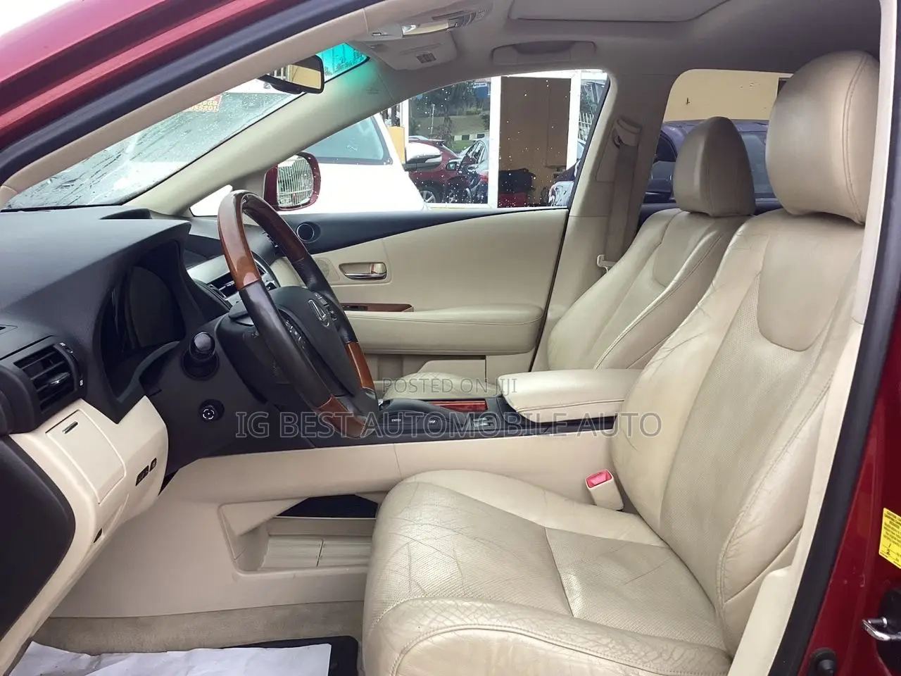 Lexus RX 350 2010 Red