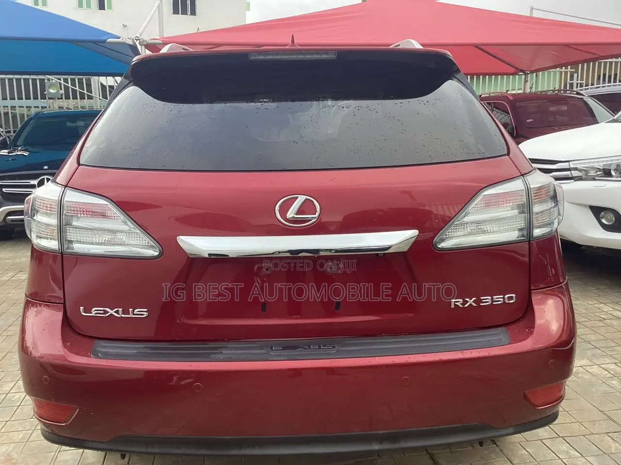 Lexus RX 350 2010 Red