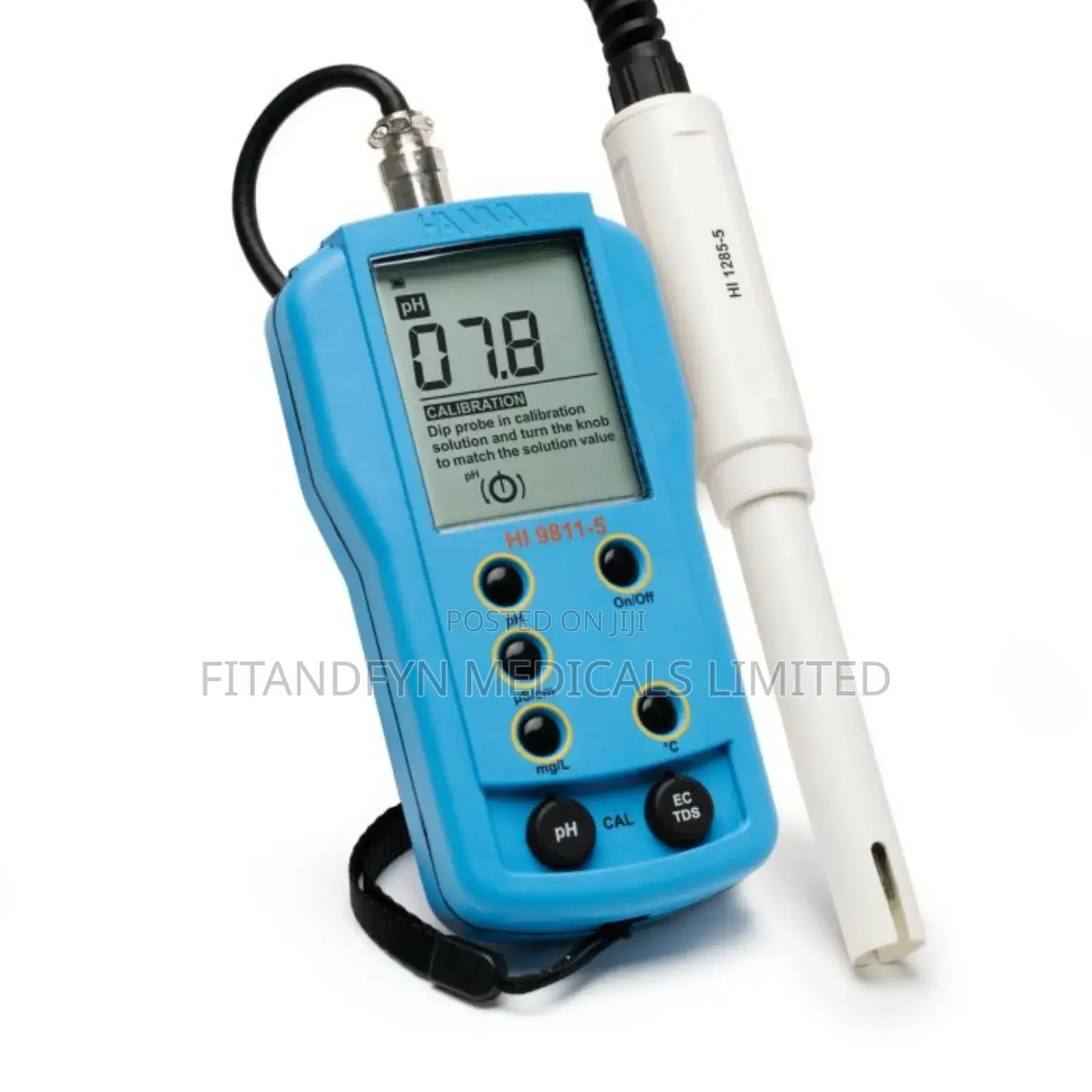Hannah Ph,Ec,Tds And Temperature Meter( Multiparameter )