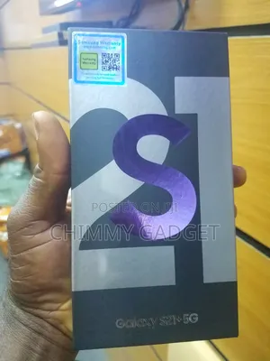 New Samsung Galaxy S21+ 5G 256 GB Black