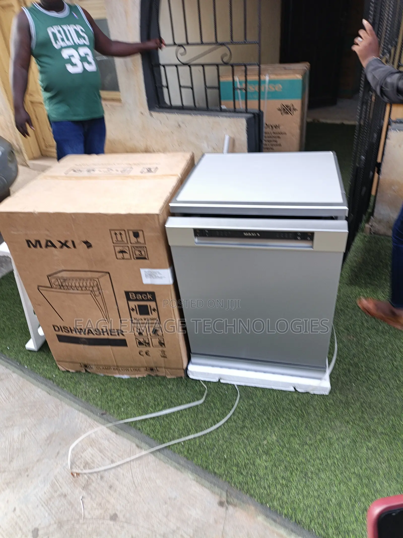 Brand New Maxi Dishwasher Wqp12-5201m - Multiple Programs