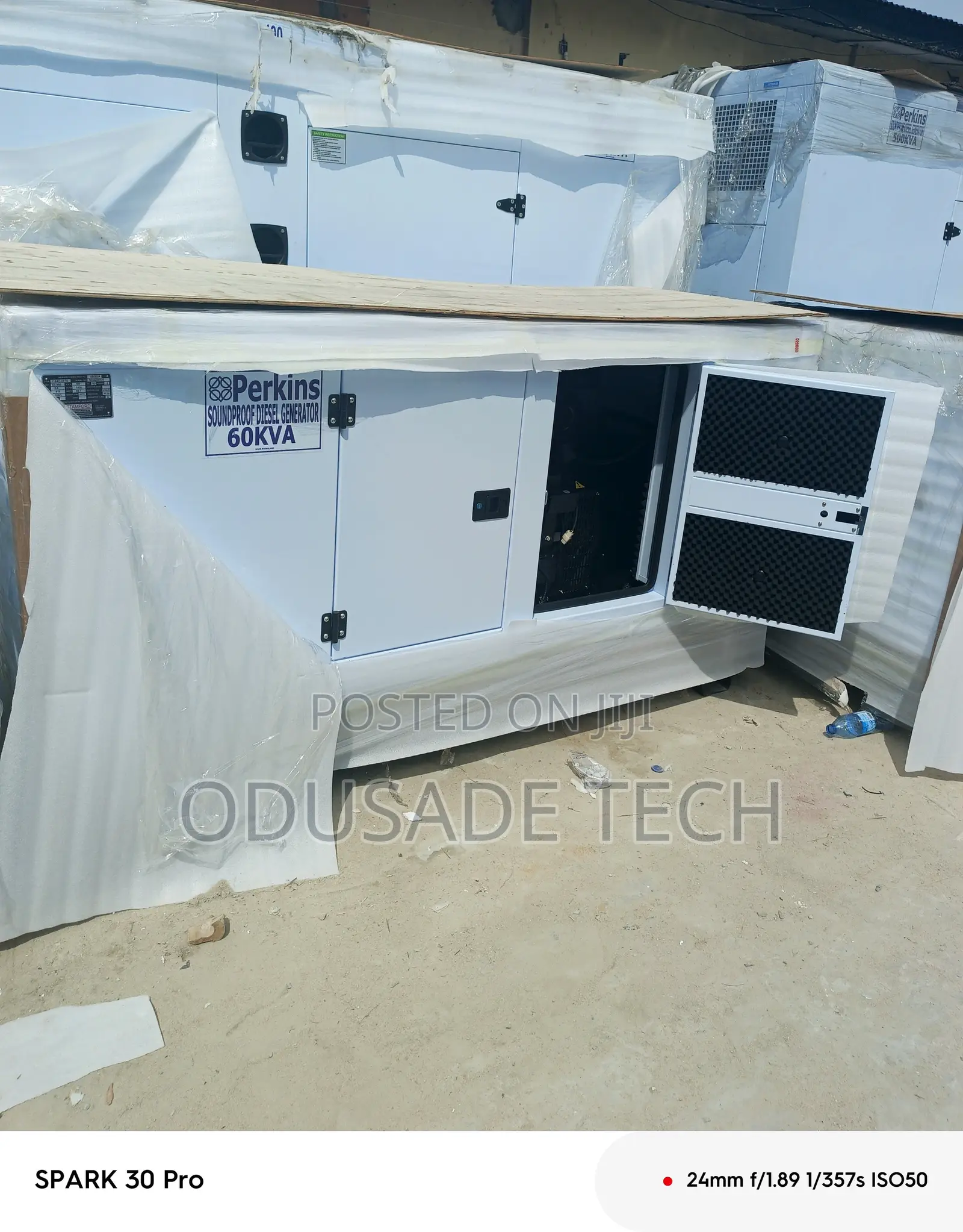 Perkins 60kva Soundproof Unit