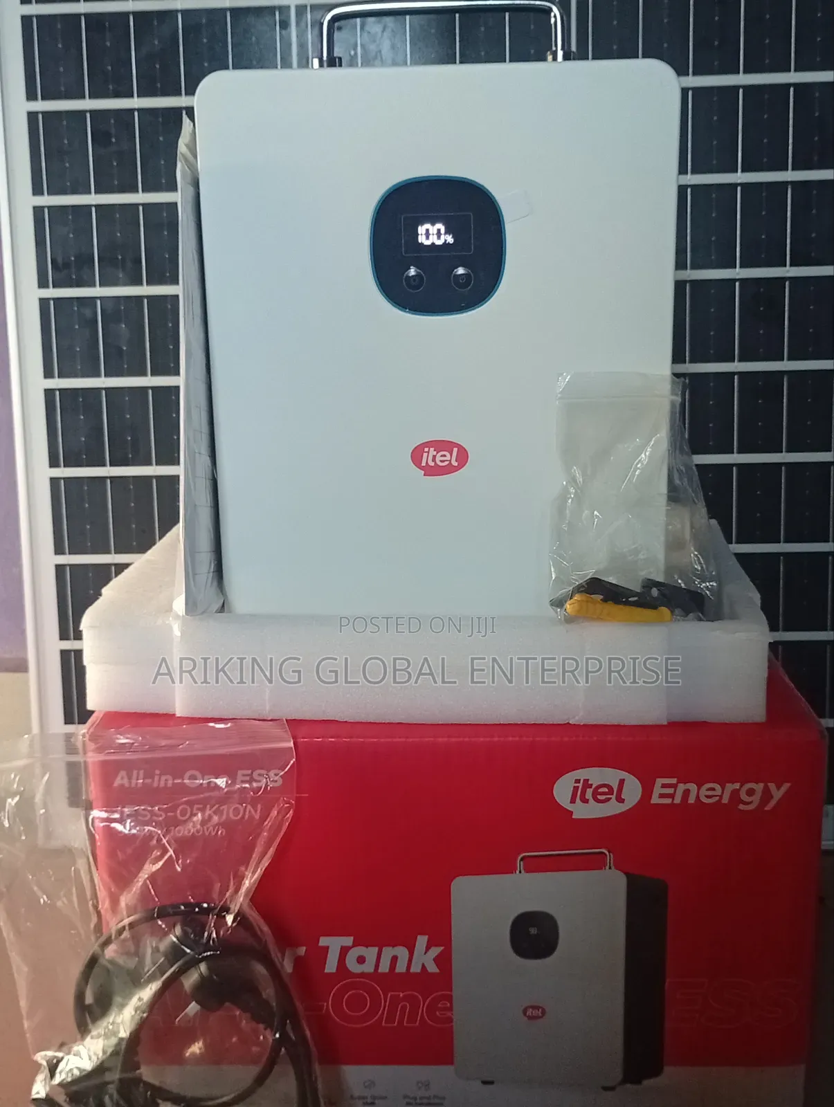Itel Power Tank 500watts Solar Generator
