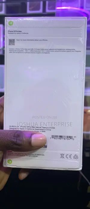 New Apple iPhone 15 Pro Max 512 GB