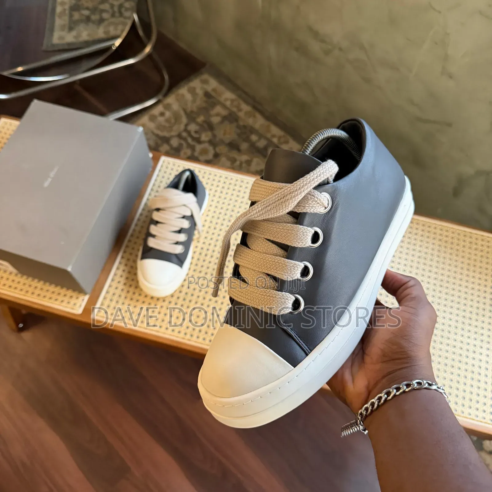 Rick Owens Hollywood Jumbo Laced Low