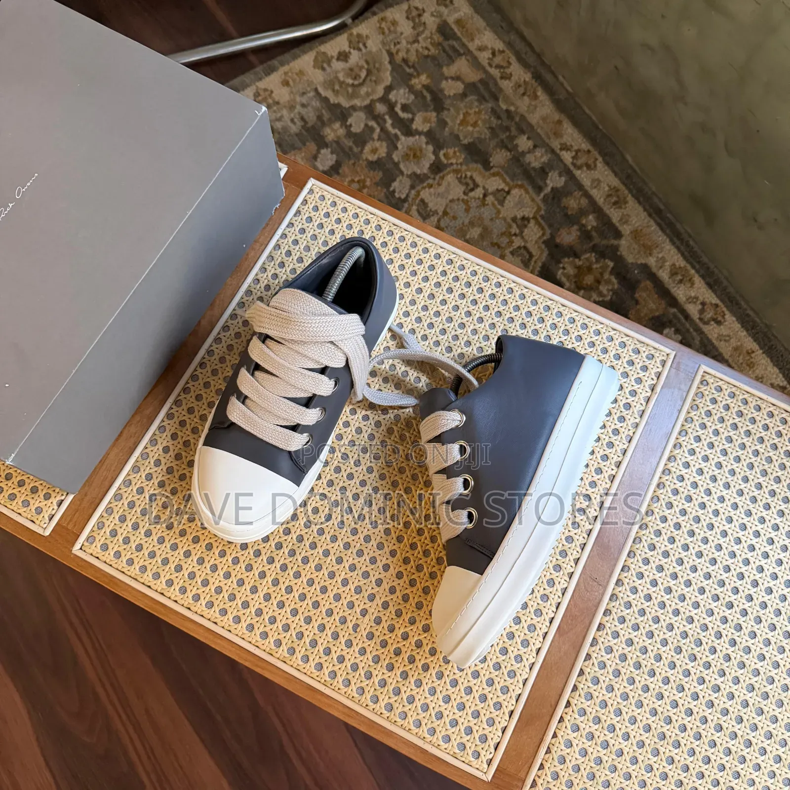Rick Owens Hollywood Jumbo Laced Low