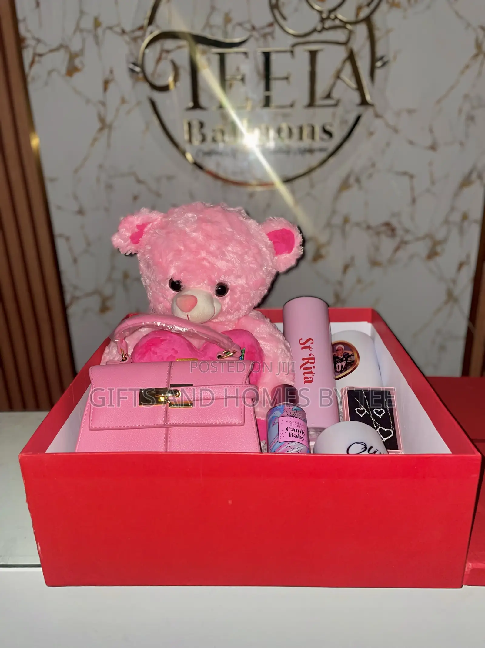 Pink Themed Gift Box