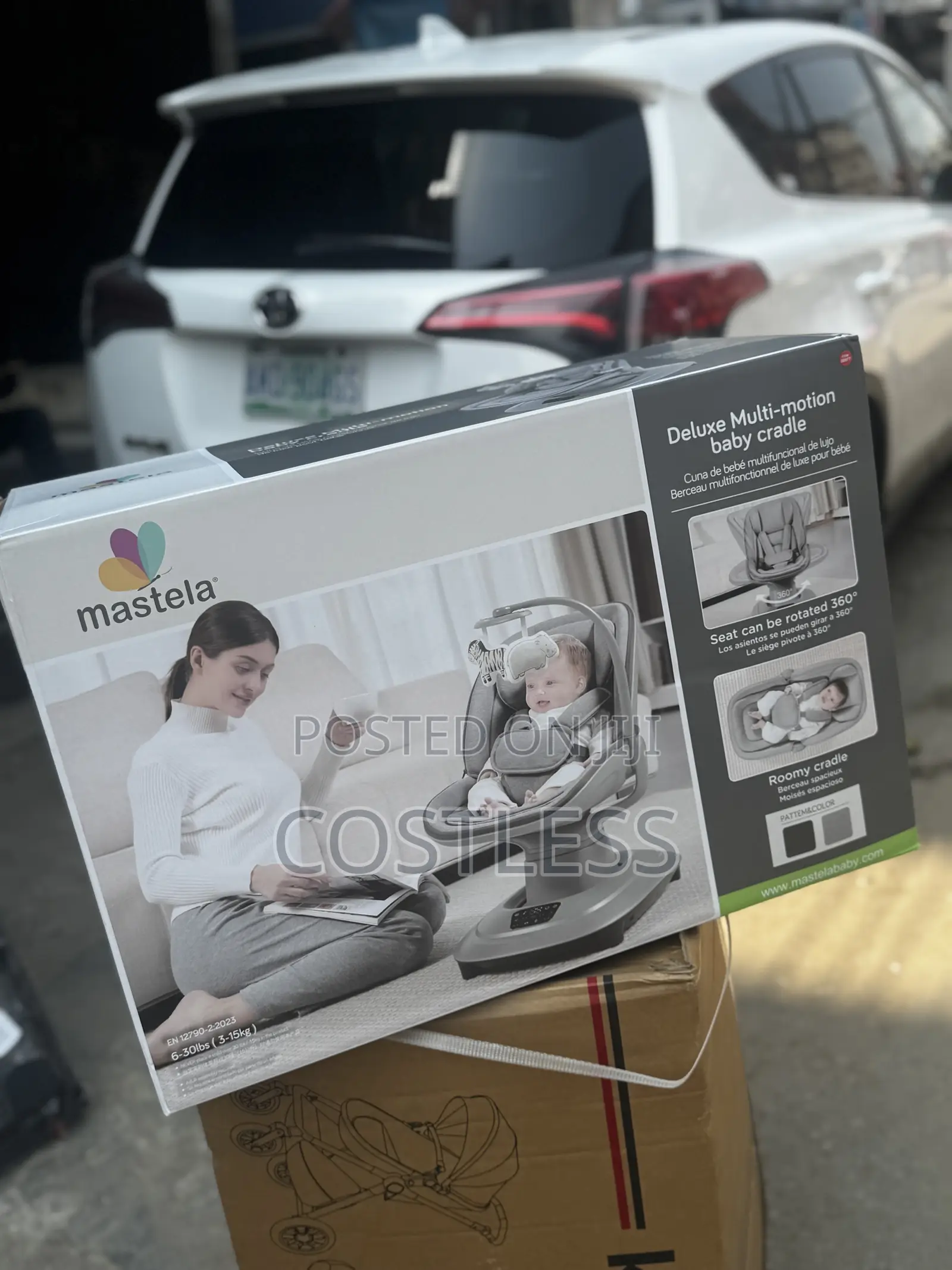 Mastela Deluxe Multi-motion Baby Cradle