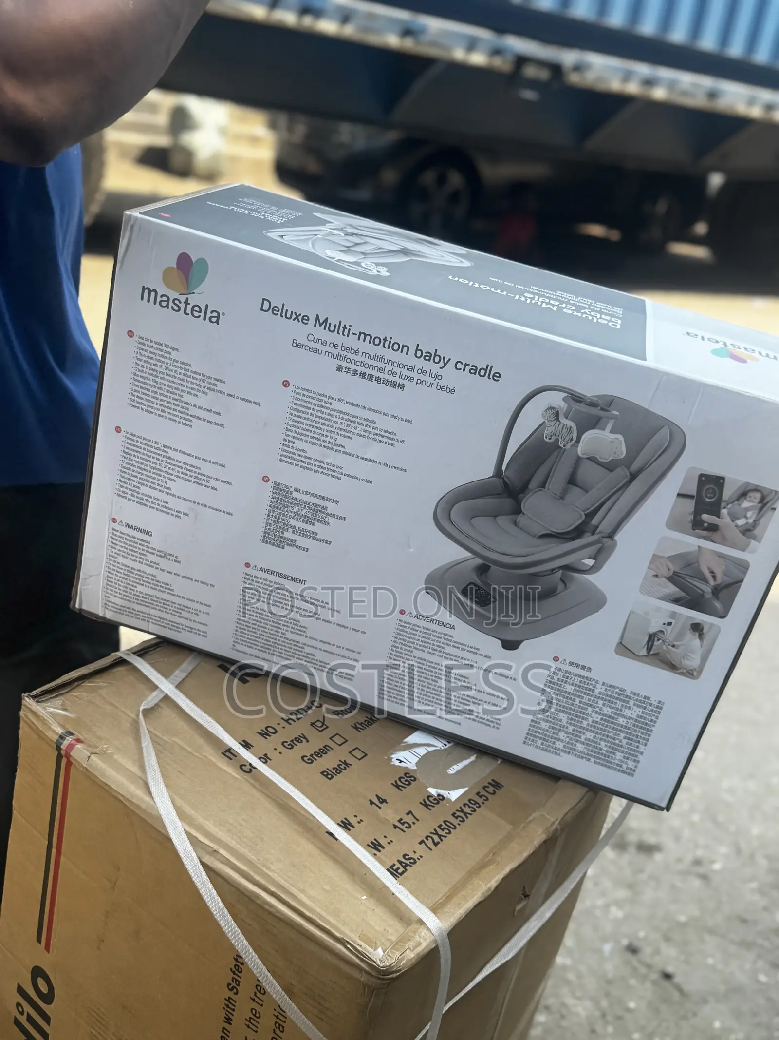 Mastela Deluxe Multi-motion Baby Cradle