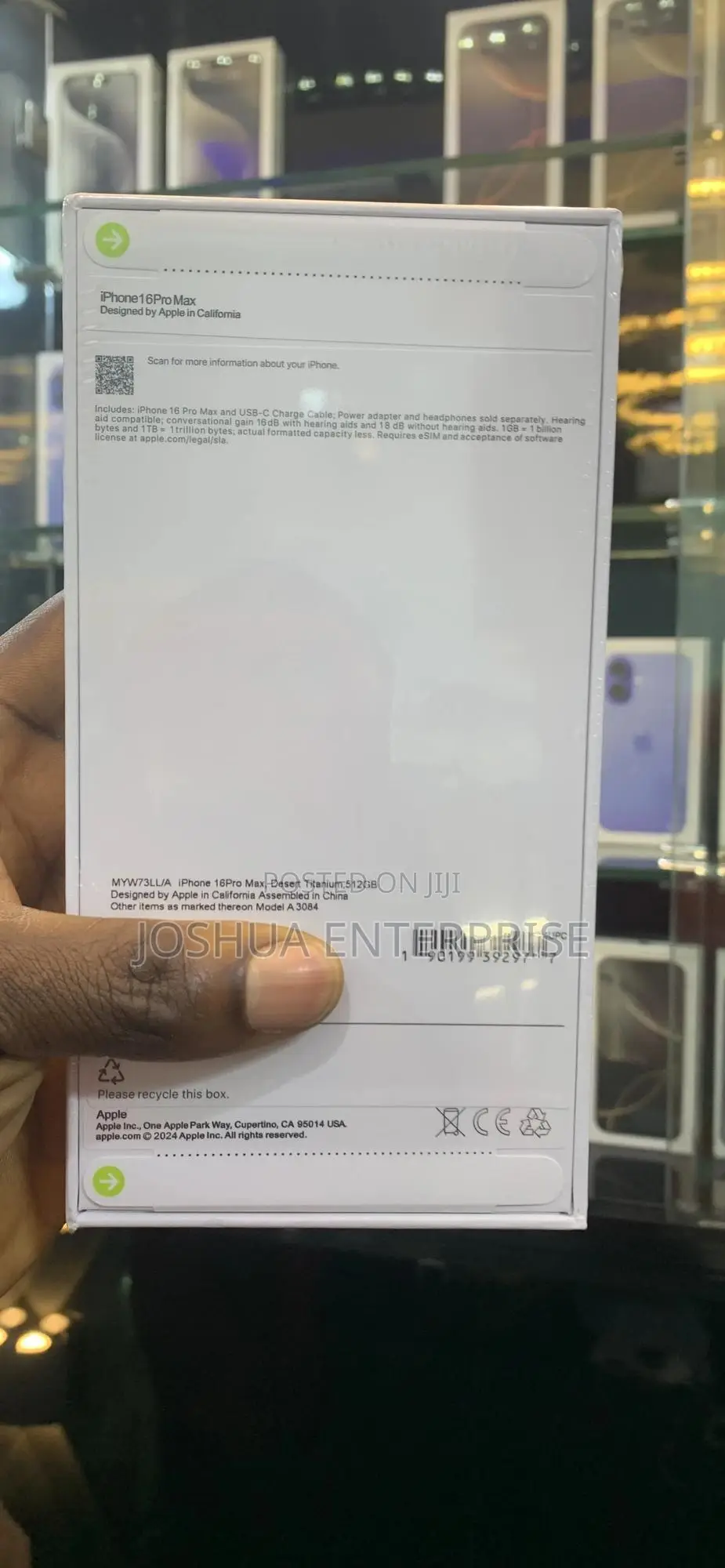 New Apple iPhone 16 Pro Max 512 GB