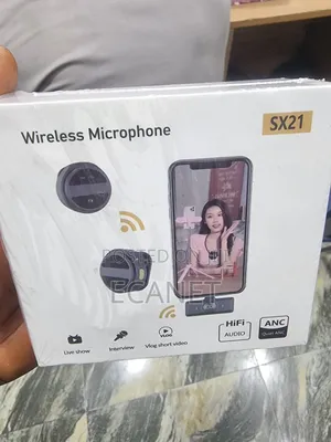 X21 Wireless Microphone for Live Videos