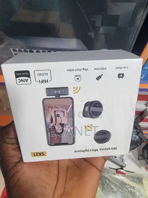X21 Wireless Microphone for Live Videos