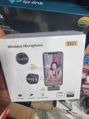 X21 Wireless Microphone for Live Videos