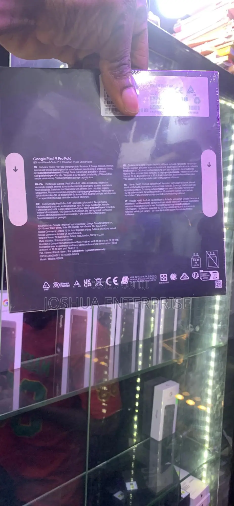 New Google Pixel 9 Pro Fold 256 GB Black