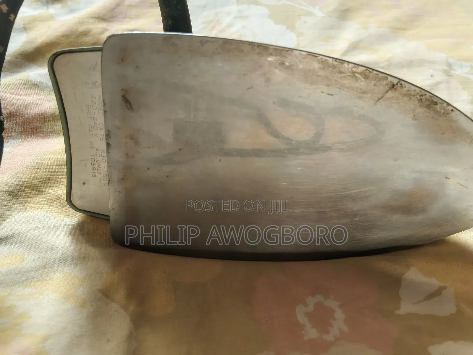 Heavy Weight Dry Iron
