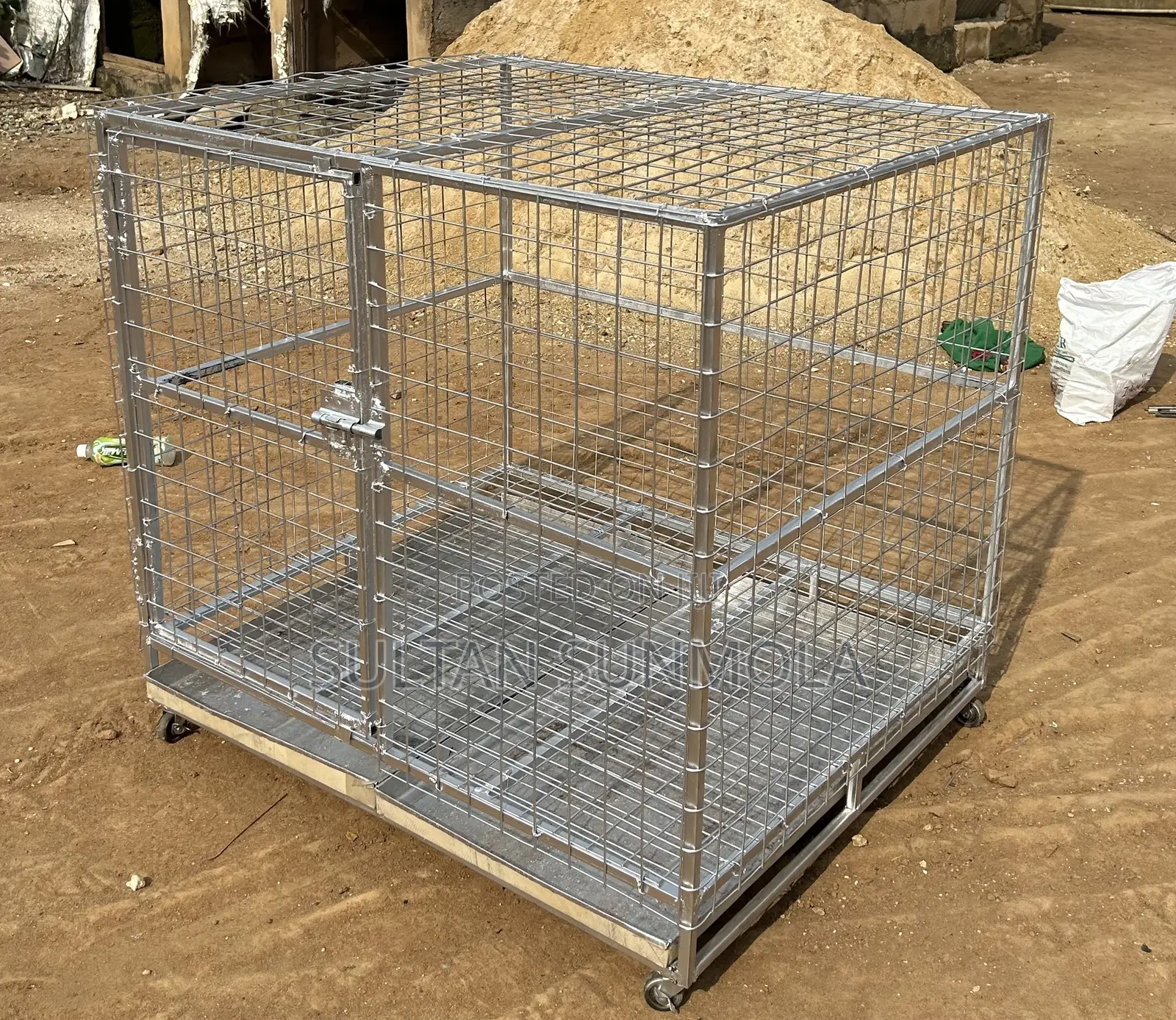 Collapsible/ Foldable Heavy Duty Dog Cage