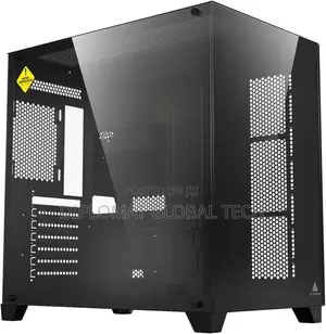 Acegeek R425 Pro Black Atx Gaming Case With Type-C Dual Tempered