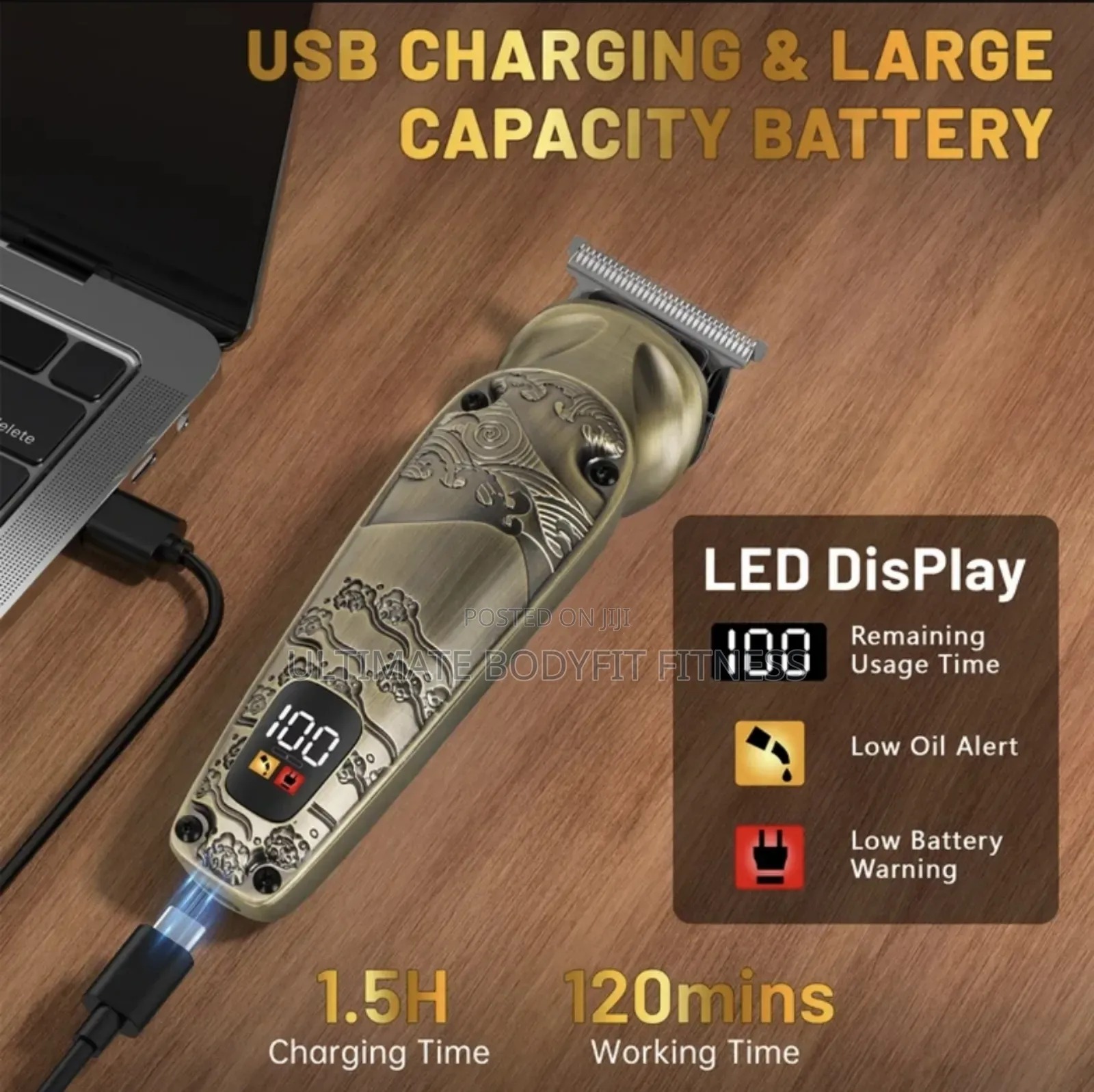 Brand New Model - 706 6 In 1 Multi Function Electric Push Clipper