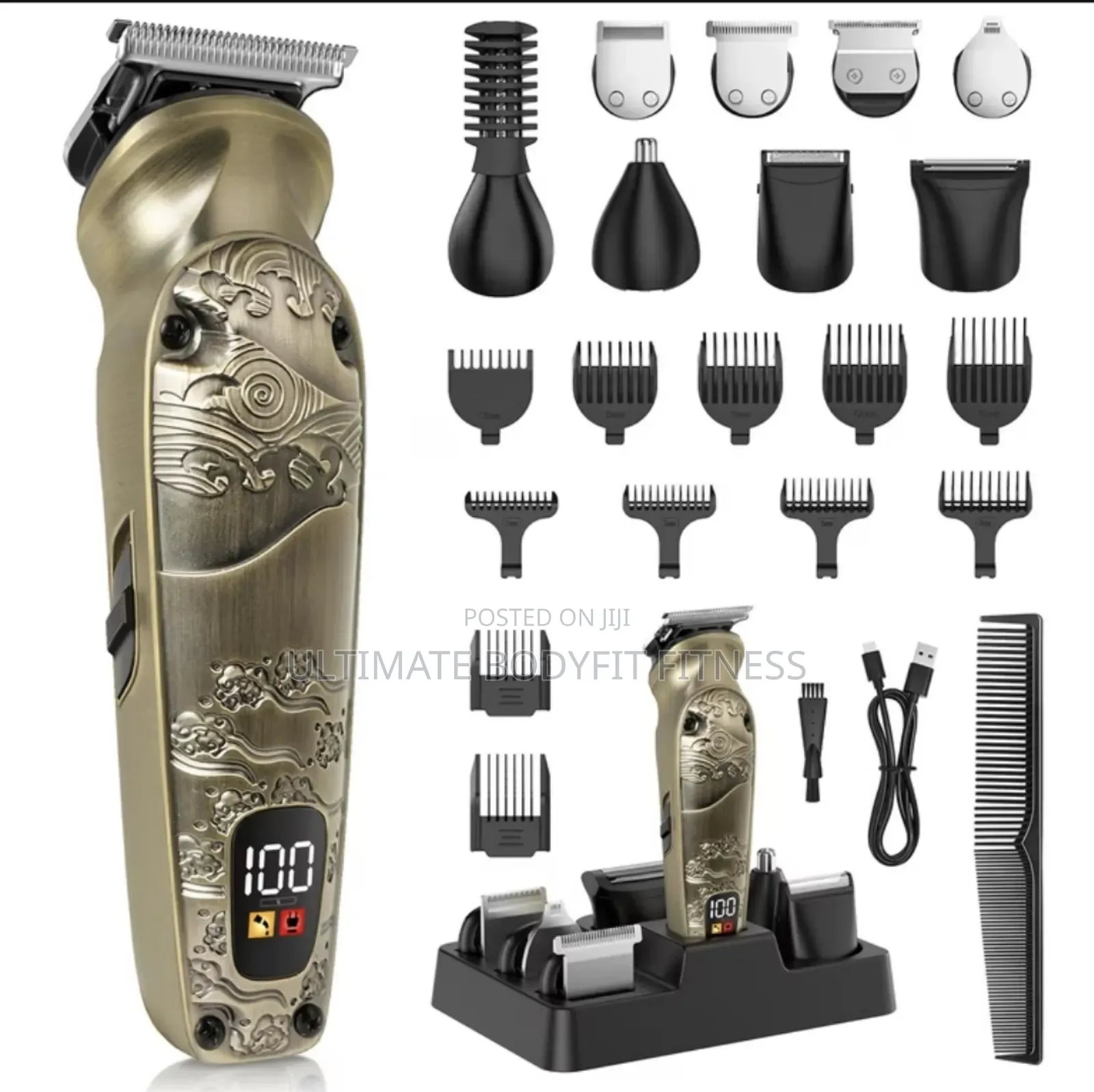 Brand New Model - 706 6 In 1 Multi Function Electric Push Clipper