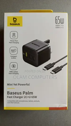 Baseus Palm Fast Charger 2c+ U 65w