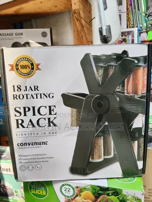 Spice Rack 18 Jar Rotating Spice Rack