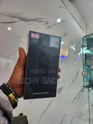 New Samsung Galaxy S23 Ultra 256 GB Black