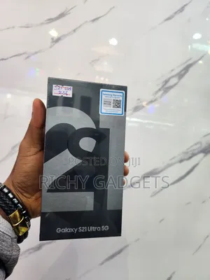 New Samsung Galaxy S21 Ultra 5G 256 GB Black