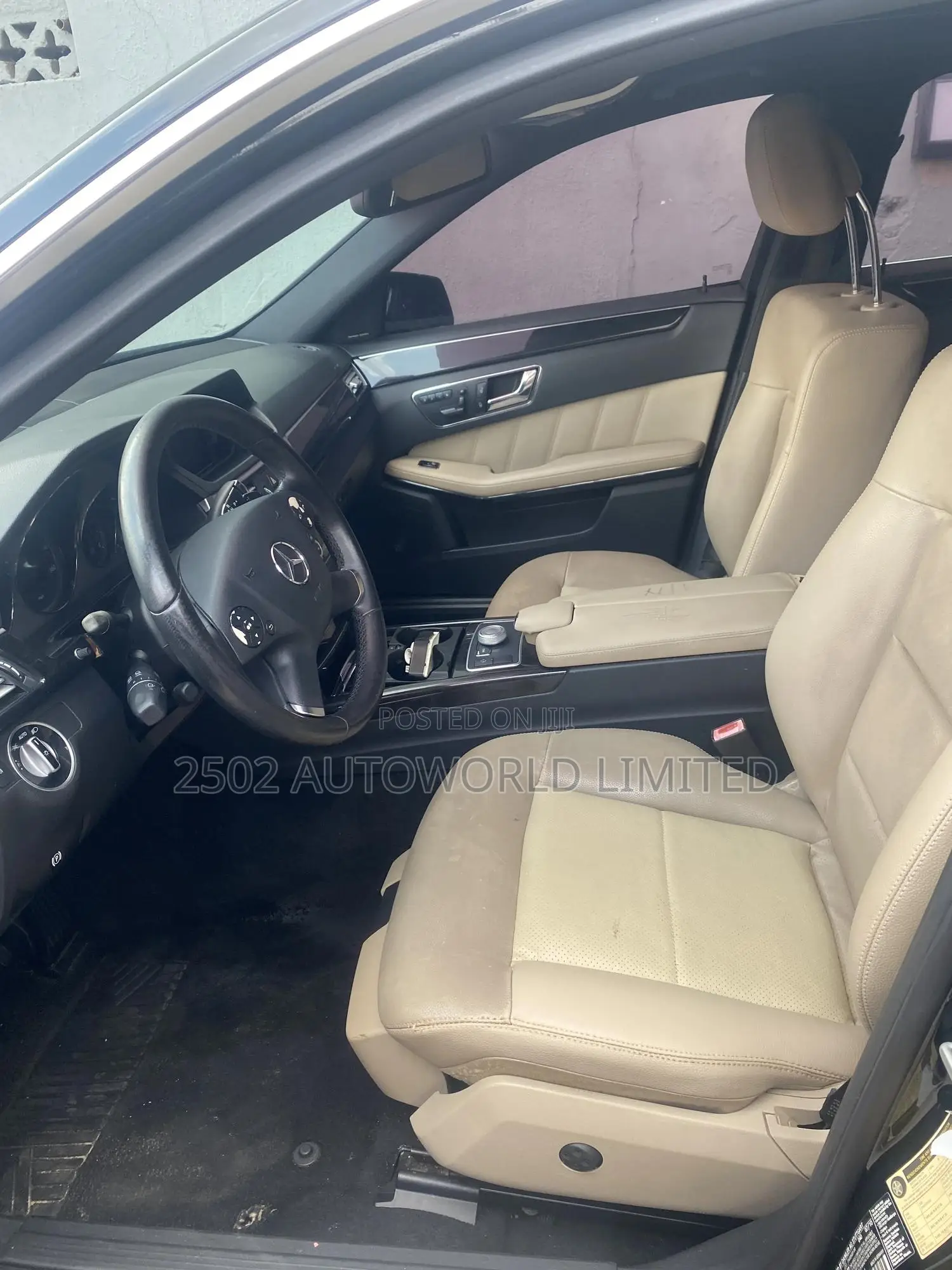 Mercedes-Benz E350 2012 Black