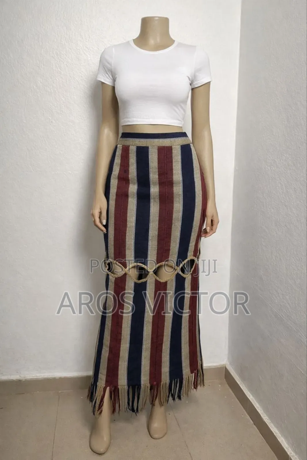 Skirt Made With Aso Oke