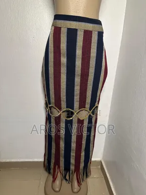 Skirt Made With Aso Oke