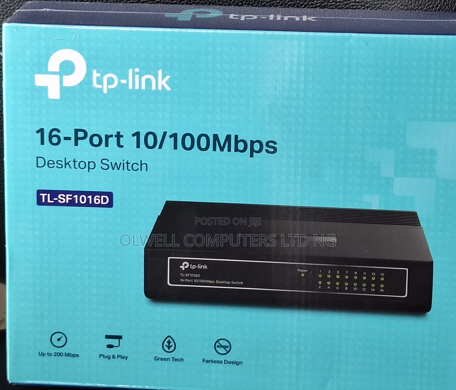 Tp-Link 16ports 10/100 MBPS Desktop Switch-Tl-Sf1016d