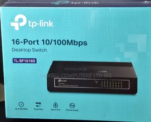 Tp-Link 16ports 10/100 MBPS Desktop Switch-Tl-Sf1016d