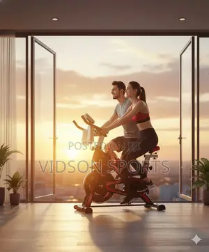 Indoor Exercise Bike for Cardio Fitness Training