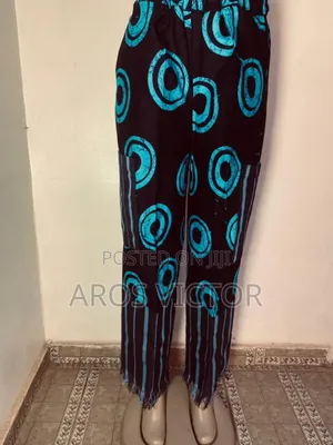 Ankara and Aso Oke Pant Trouser