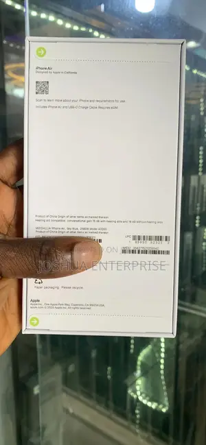 New Apple iPhone Air 256 GB Blue