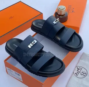 Hermes Branded Slippers