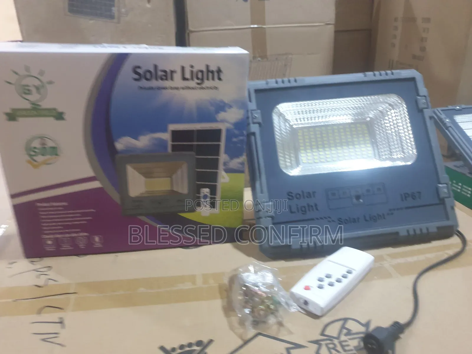 200watts Solar Floodlight Gy 200 With Solar Panel